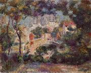 Pierre-Auguste Renoir Landschaft mit Ansicht von Sacre-Coeur oil painting artist